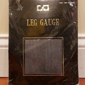 Vintage Leg gauge thigh high stockings